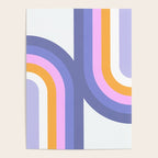 Double Rainbow in Very Peri Poster Gallery Image 4