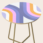 Double Rainbow in Very Peri Side Table Gallery Image 2