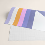 Double Rainbow in Very Peri Wrapping Paper Gallery Image 2