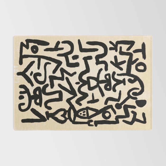 Klee's Comedians Handbill Rug Gallery Image 2