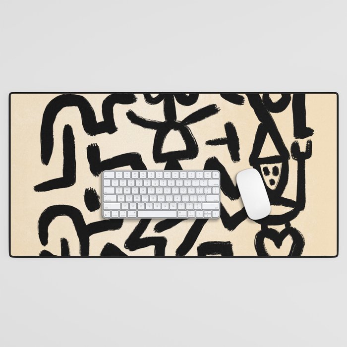 Klee's Comedians Handbill Desk Mat Gallery Image 1