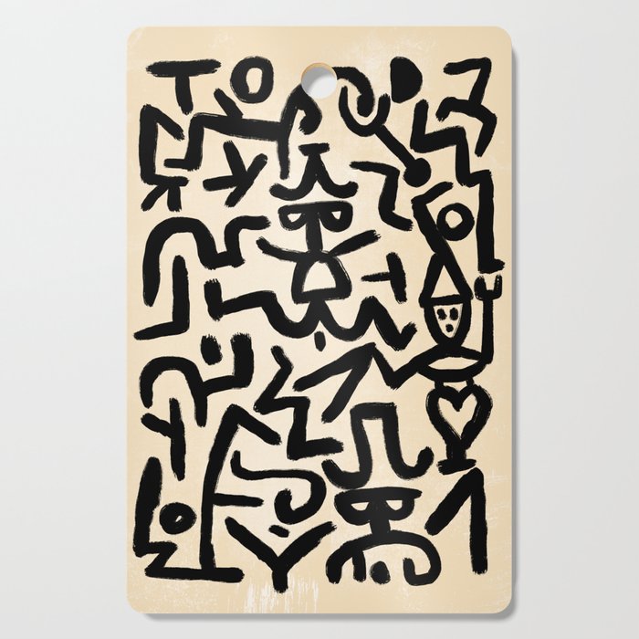 Klee's Comedians Handbill Cutting Board Gallery Image 1