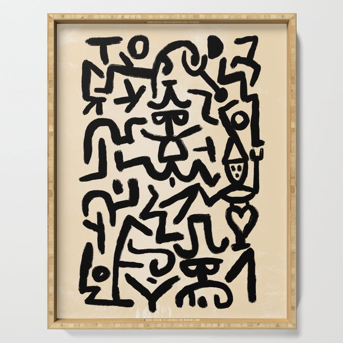 Klee's Comedians Handbill Serving Tray Gallery Image 1