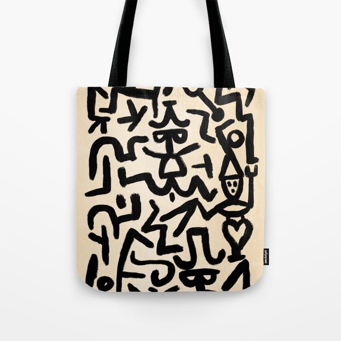 Klee's Comedians Handbill Tote Bag Gallery Image 1