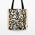 Klee's Comedians Handbill Tote Bag Gallery Image 1