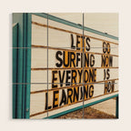 Surfing Safari Wood Wall Art Gallery Image 1