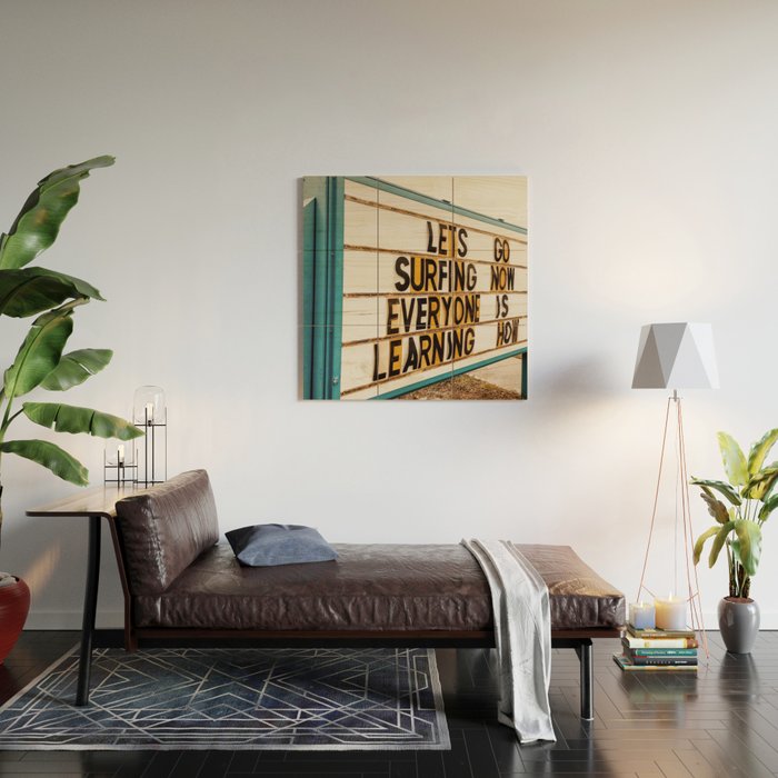 Surfing Safari Wood Wall Art Gallery Image 2