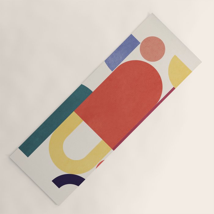 Abstract Shapes 56 Yoga Mat Gallery Image 1