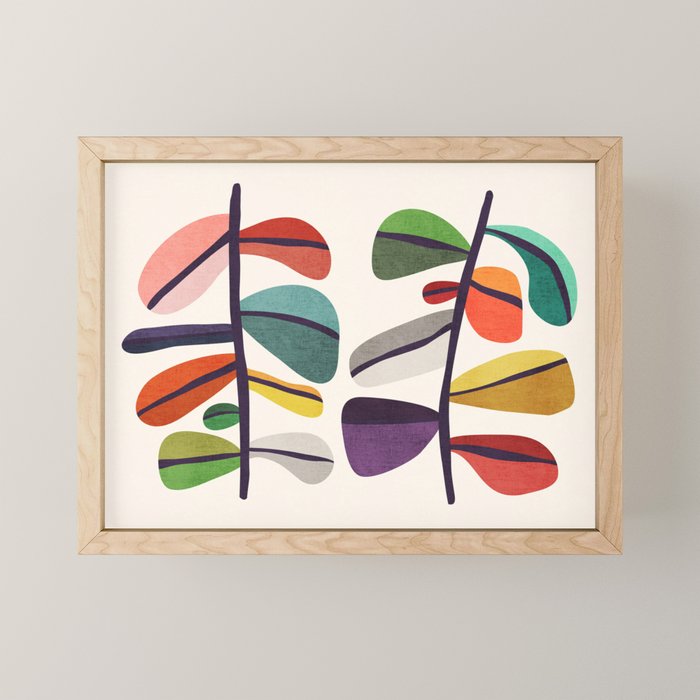 Plant specimens Mini Art Print Gallery Image 1