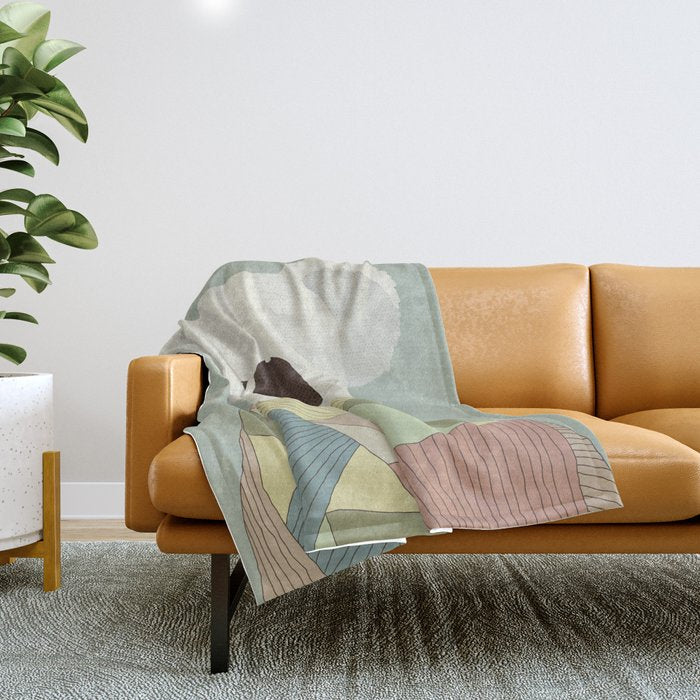 Whimsical Koala II Throw Blanket Gallery Image 1