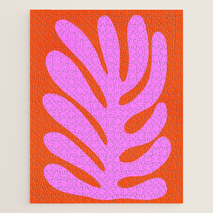 Flamingo & Orioles: Matisse Paper Cutouts 10 Jigsaw Puzzle Gallery Image 1