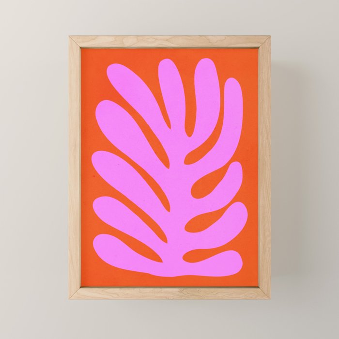 Flamingo & Orioles: Matisse Paper Cutouts 10 Mini Art Print Gallery Image 1