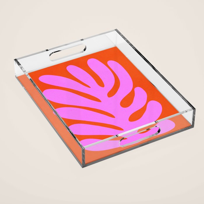 Flamingo & Orioles: Matisse Paper Cutouts 10 Acrylic Tray Gallery Image 1