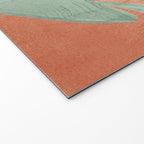 Modern Abstract Art Plant 3 Welcome Mat Gallery Image 2