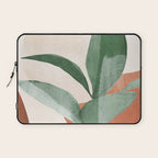Modern Abstract Art Plant 3 Laptop Sleeve Gallery Image 1