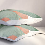 Modern Abstract Art Plant 3 Pillow Sham Gallery Image 3