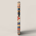 Indian Antique Floral Rug Print iPhone Case Gallery Image 2