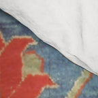 Indian Antique Floral Rug Print Comforter Gallery Image 4
