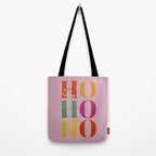 HO HO HO Festive Letters Tote Bag Gallery Image 2