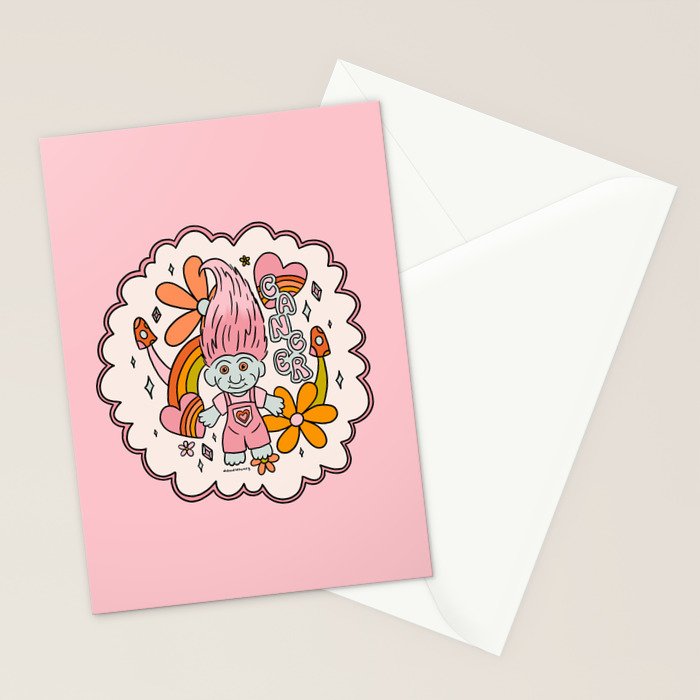 Cancer Troll Stationery Card Gallery Image 2