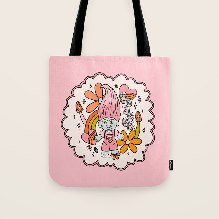 Cancer Troll Tote Bag Gallery Image 1