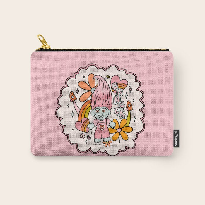 Cancer Troll Carry All Pouch Gallery Image 1