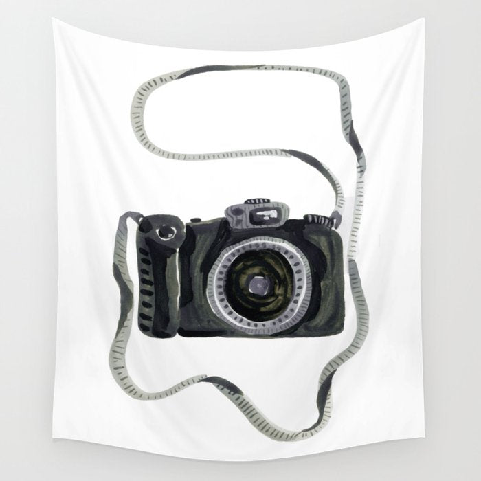 Camera Wall Tapestry Gallery Image 4