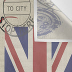London Great Britain Big Ben Flag Collage Wall Tapestry Gallery Image 3