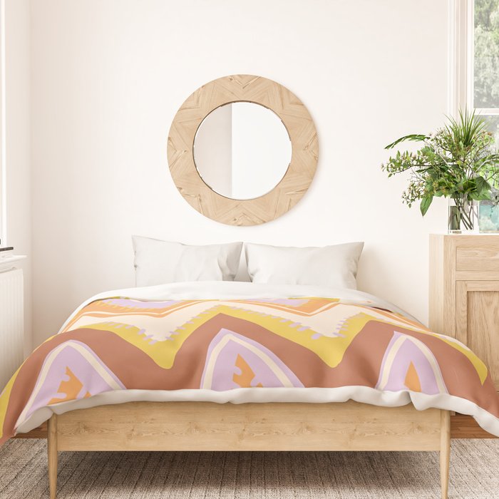 Happy zigzag Duvet Cover Gallery Image 3