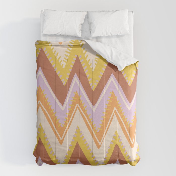 Happy zigzag Comforter Gallery Image 6