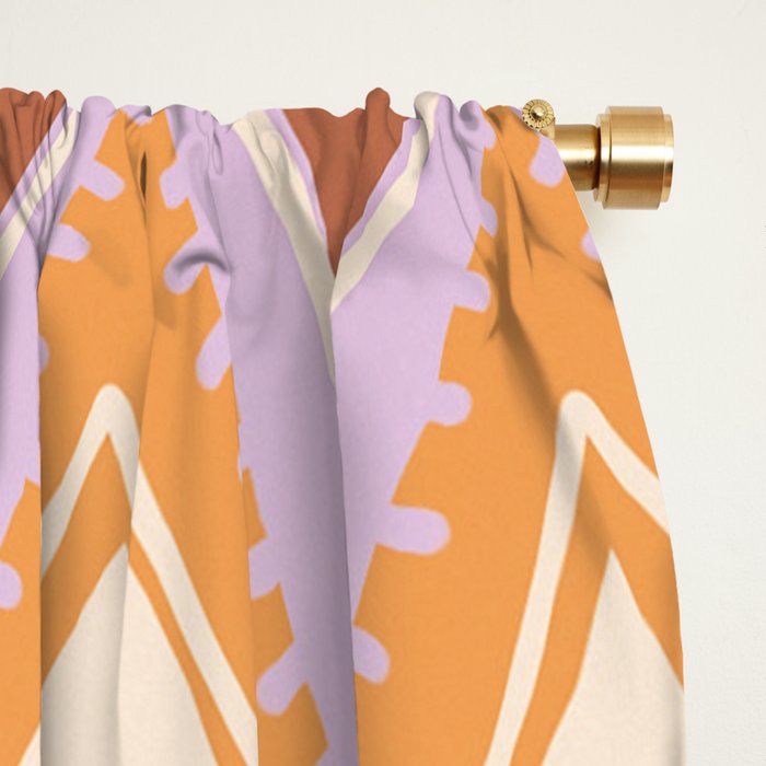 Happy zigzag Window Curtain Gallery Image 2