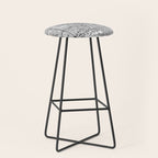 Houston White Map Stool Gallery Image 1