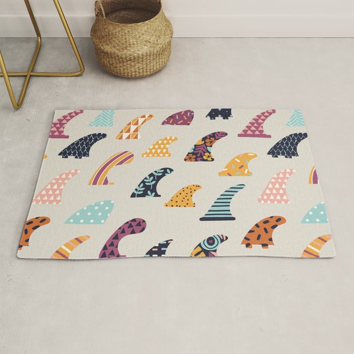 Single fin Rug Gallery Image 1