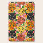 Maximalist Jungle Tiger Cheetah Leopard and Jaguar Cutting Board Gallery Image 1