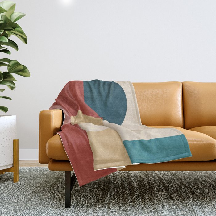 Geometric Shapes 84 Throw Blanket Gallery Image 1