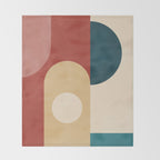 Geometric Shapes 84 Throw Blanket Gallery Image 2