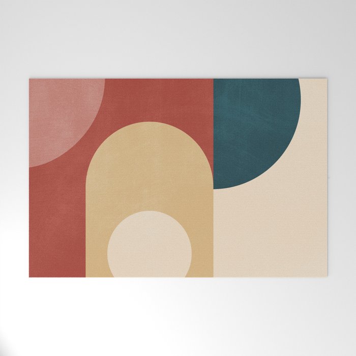 Geometric Shapes 84 Welcome Mat Gallery Image 1