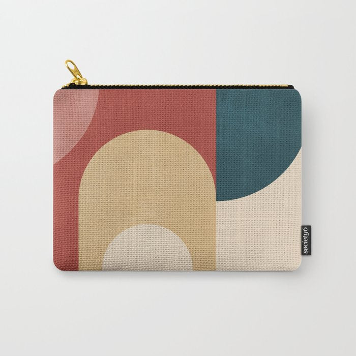 Geometric Shapes 84 Carry All Pouch Gallery Image 1