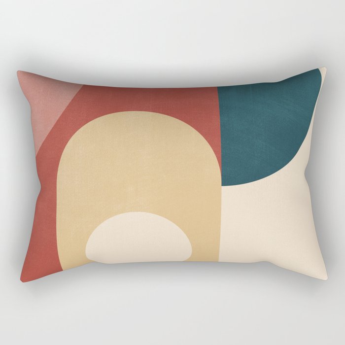 Geometric Shapes 84 Rectangular Pillow Gallery Image 1