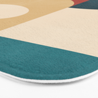 Geometric Shapes 84 Bath Mat Gallery Image 3