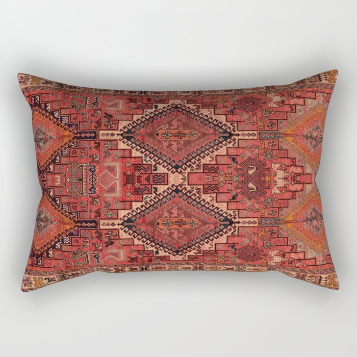 Oriental Bohemian Style Design Rectangular Pillow Gallery Image 2