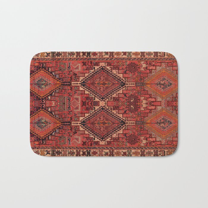 Oriental Bohemian Style Design Bath Mat Gallery Image 1