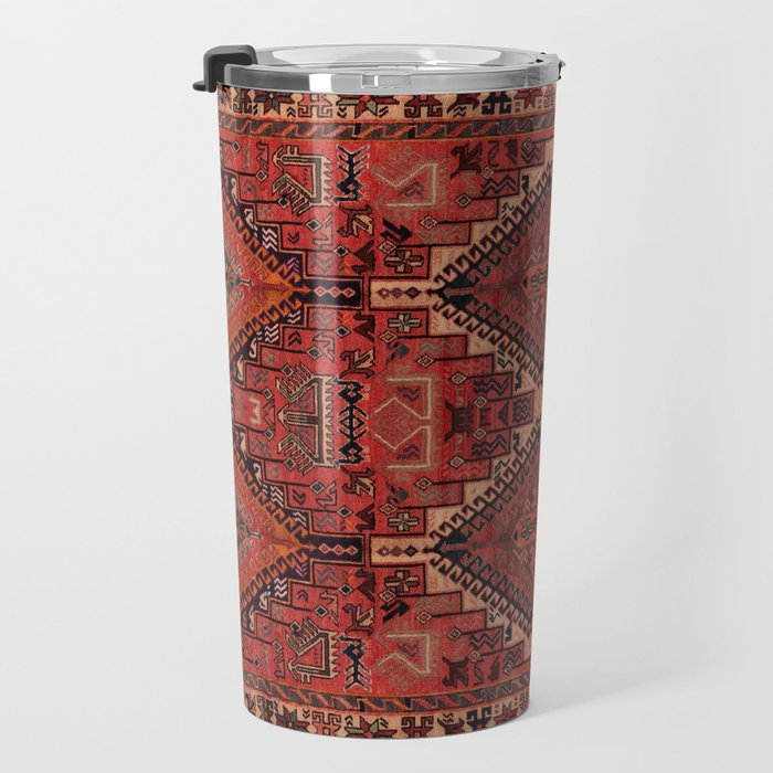 Oriental Bohemian Style Design Travel Mug Gallery Image 3