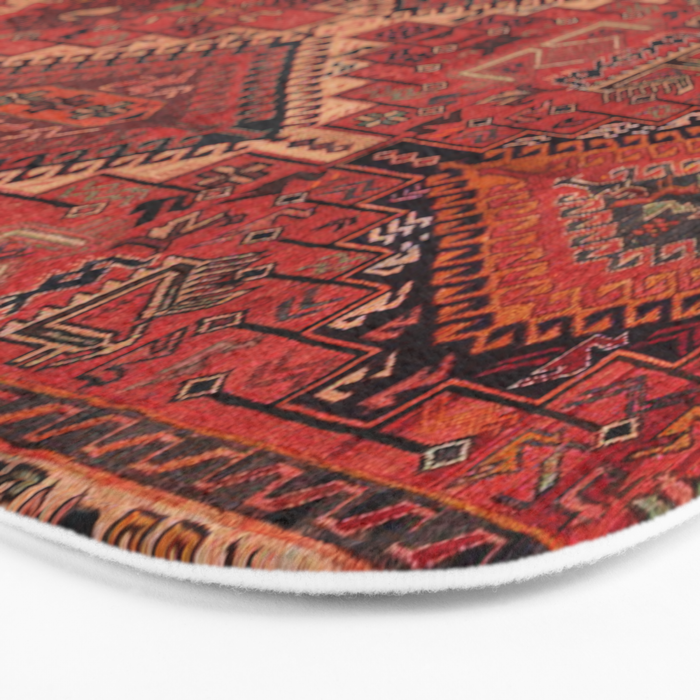 Oriental Bohemian Style Design Bath Mat Gallery Image 3