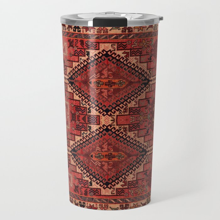 Oriental Bohemian Style Design Travel Mug Gallery Image 1