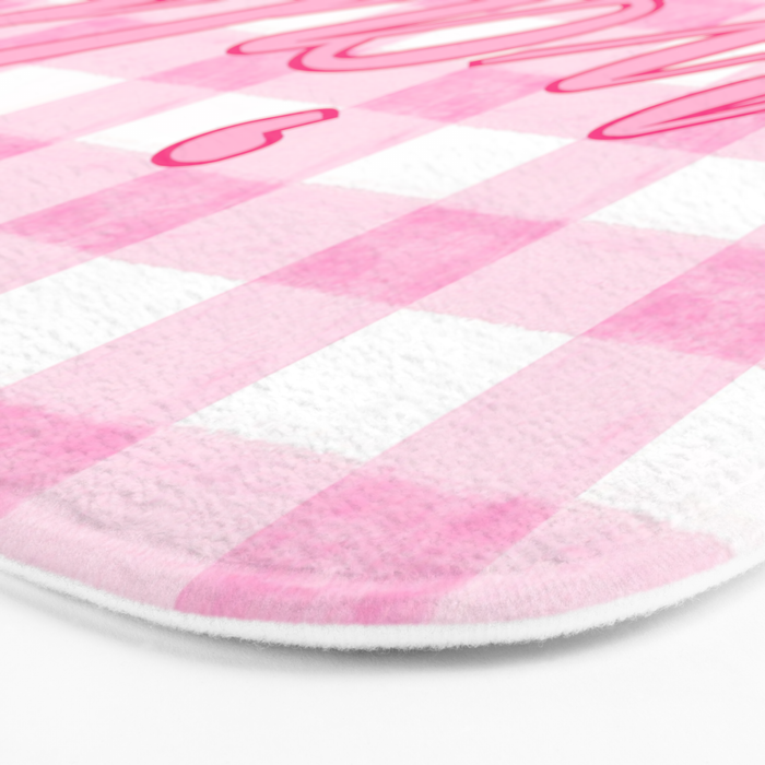 Y'all Pink Bath Mat Gallery Image 3