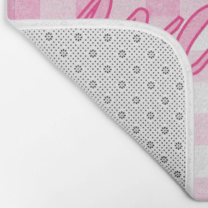 Y'all Pink Bath Mat Gallery Image 2