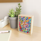 Urban Graffiti Pattern Art Made With Ink and Pen Mini Art Print Gallery Image 2