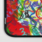 Urban Graffiti Pattern Art Made With Ink and Pen Laptop Sleeve Gallery Image 3