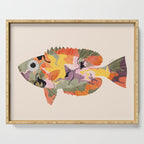 Tropical fish II Serving Tray Gallery Image 1